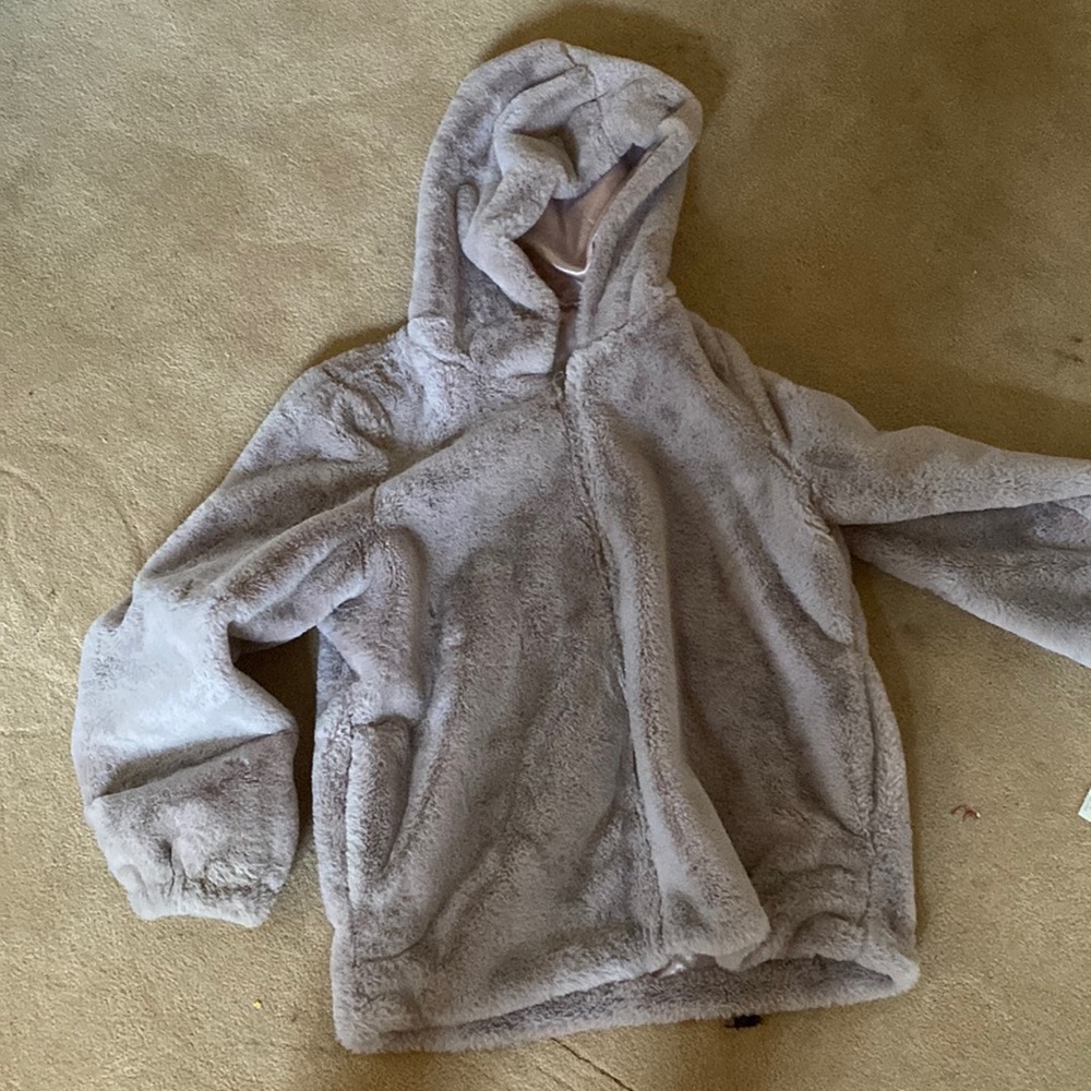 Urban Outfitters pink fluffy jacket